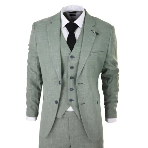 Driedelig kostuum Cavani Sage slim fit suit