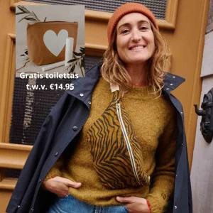 Bananentas zebra tapenade - TIJDELIJKE ACTIE GRATIS TOILETTAS