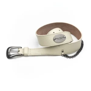 Nova Leather Chain Belt