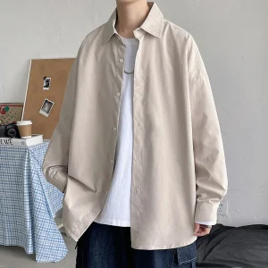 Oversized Blouse Beige