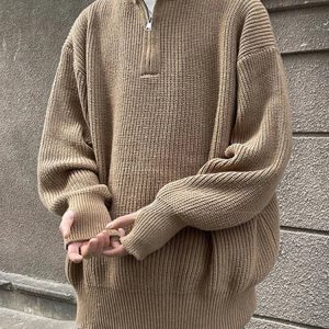 Oversized Gebreide Trui Heren