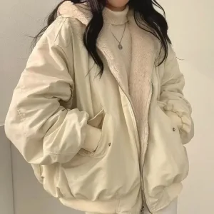 Oversized Jas Dames Beige