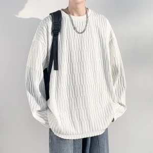 Oversized Long Sleeve Shirt Heren
