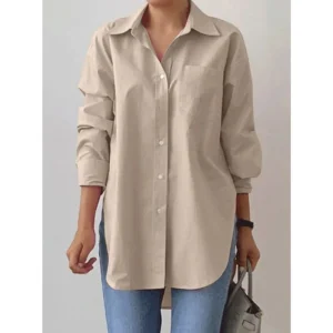 Oversized Overhemd Blouse Dames