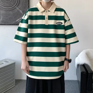 Oversized Polo Shirt Heren