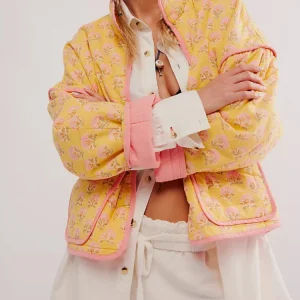 Oversized Quilted Jas Dames