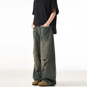 Oversized Spijkerbroek Heren