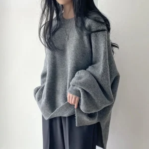 Oversized Sweater Dames Lang