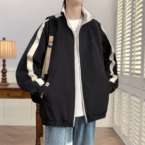 Oversized Vest Heren Zwart