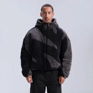 Oversized Vest Met Capuchon Heren