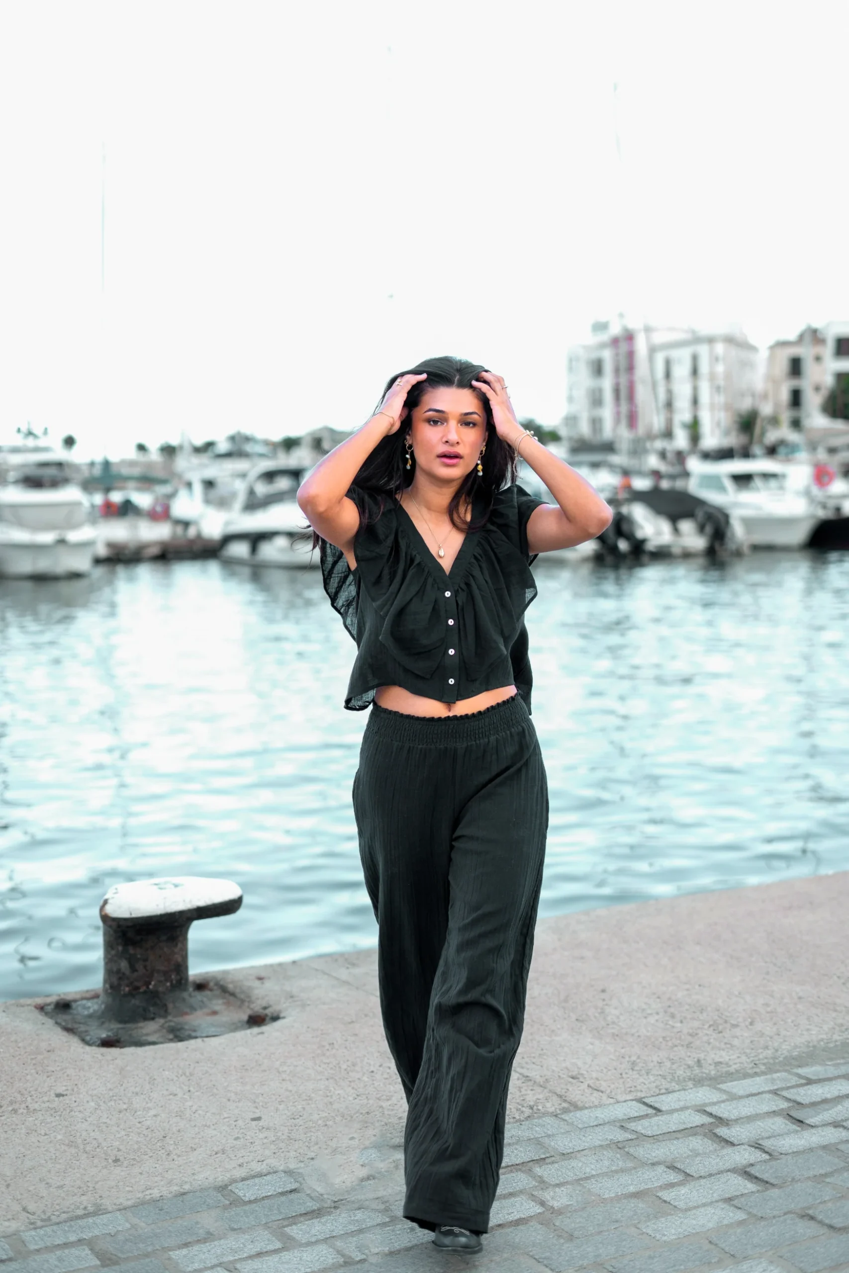 Pantalon Sparkle Black - Afbeelding 4