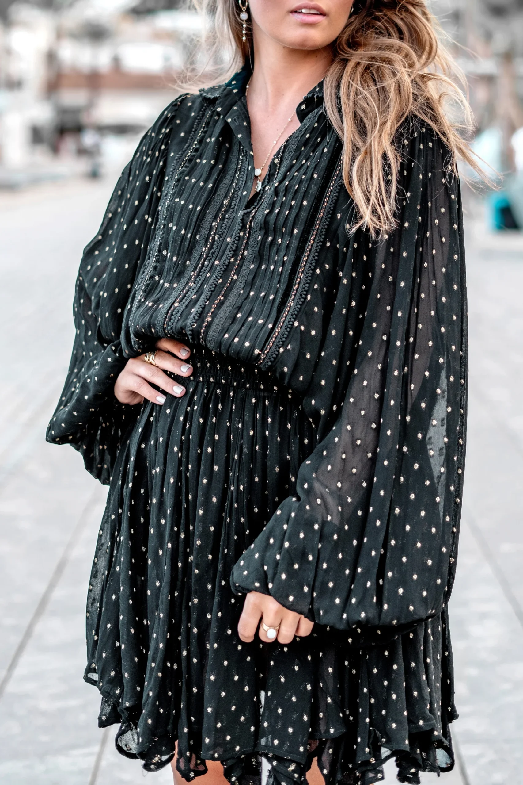 Short Dress Bliss Black - Afbeelding 5