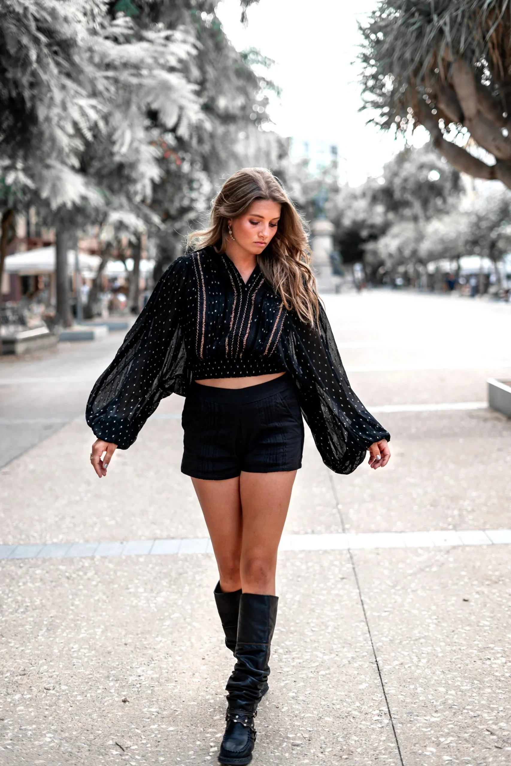 Blouse Bliss Black - Afbeelding 6