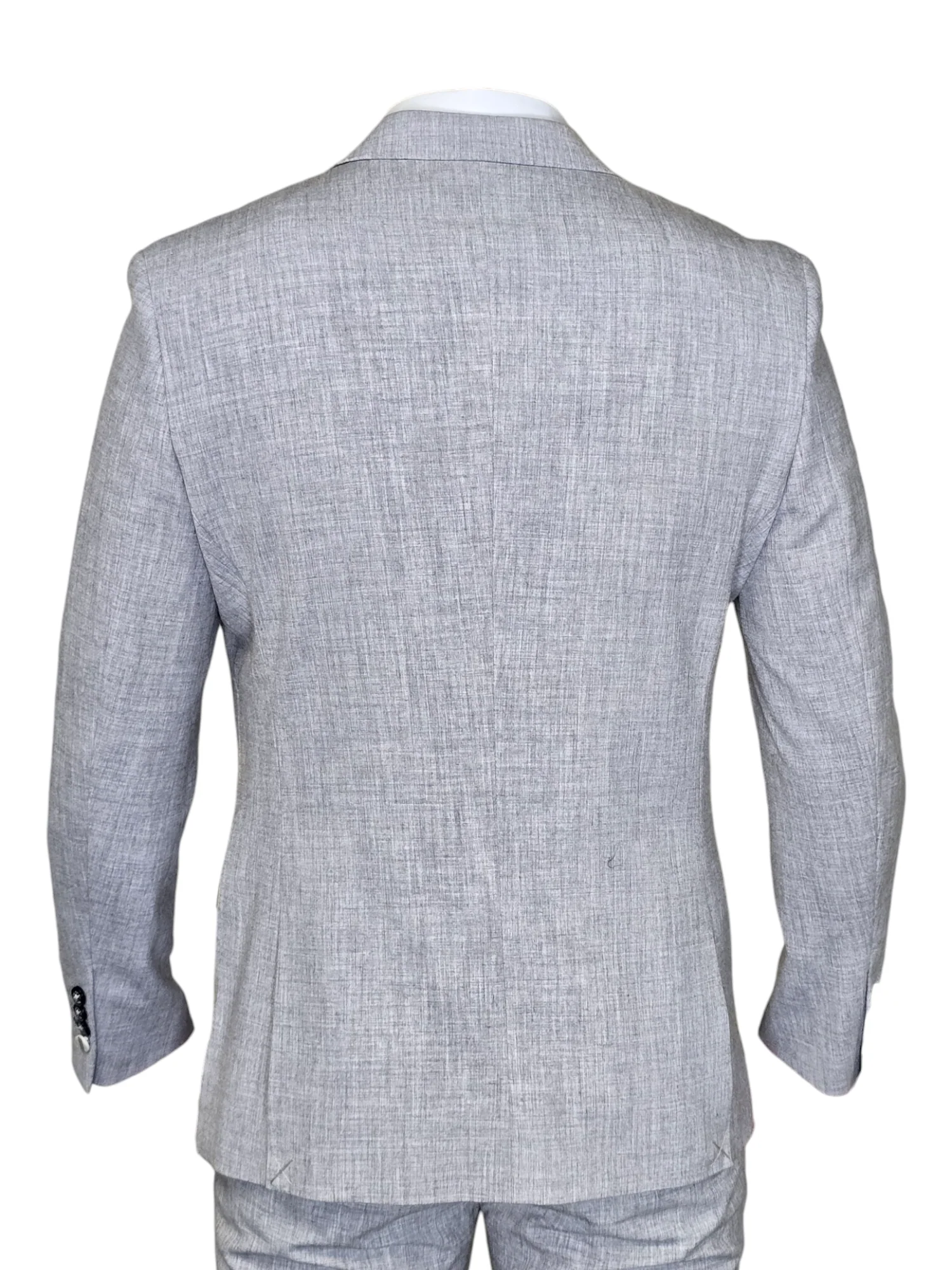 2-delig pak - double breasted grey heren kostuum - Cavani Tokyo grey suit 2pc - Afbeelding 5