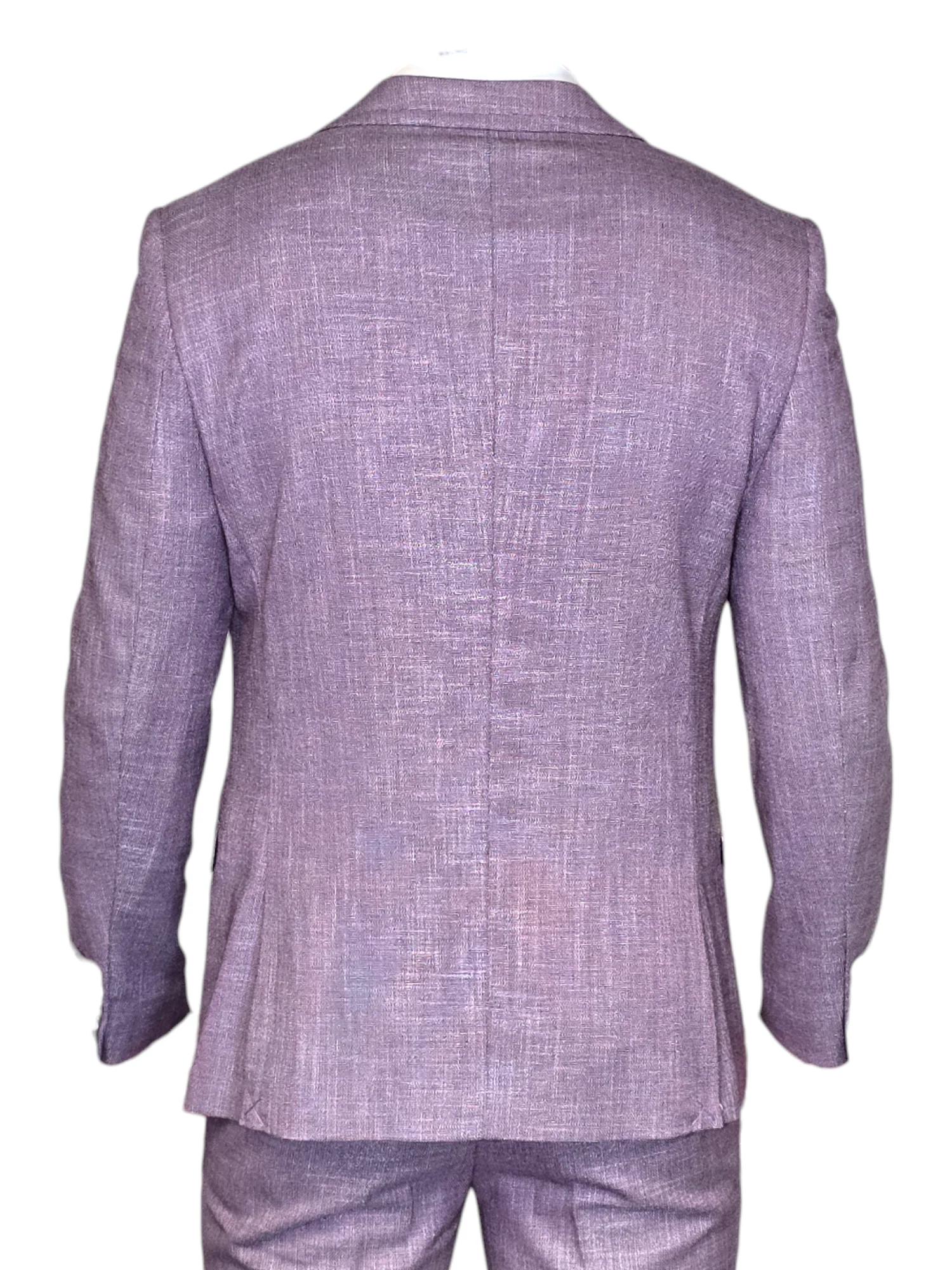 2-delig pak - slim fit heren kostuum - Cavani lilac suit 2pc - Afbeelding 5