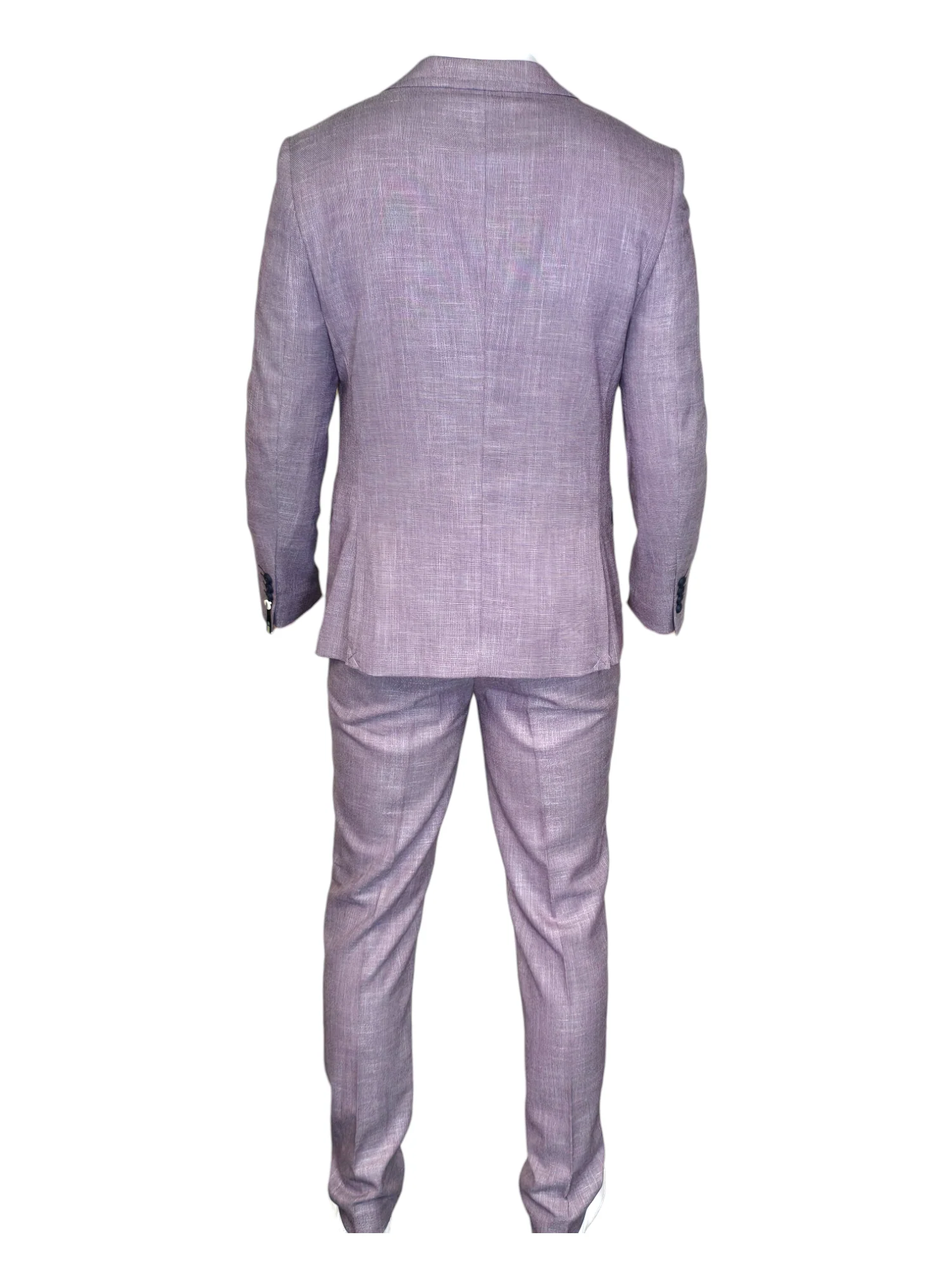 2-delig pak - slim fit heren kostuum - Cavani lilac suit 2pc - Afbeelding 4