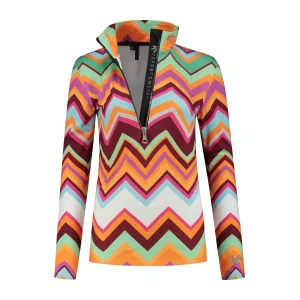 Dames Pully Chevron - Colourful