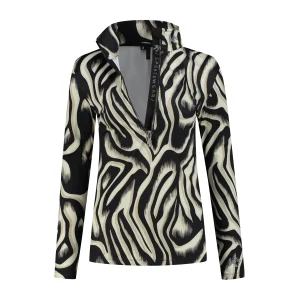 Dames Pully Wild Print