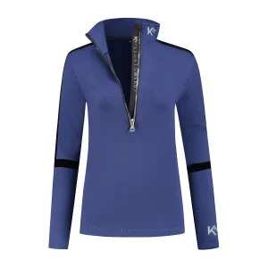 Dames Pully Basic Flock - Blauw