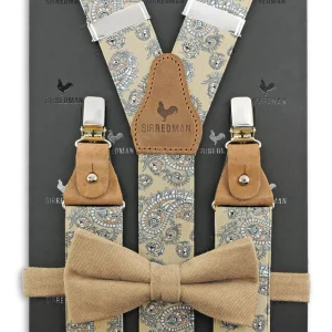 Bretels Gentleman Set Soft Paisley