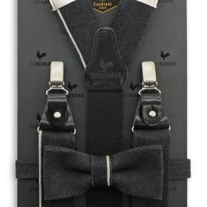 Bretels Gentleman Set Black Jack Selvedge