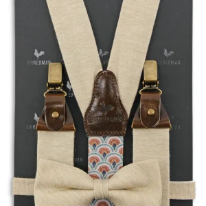 Bretels Gentleman Set Festa Fortuna sabbia