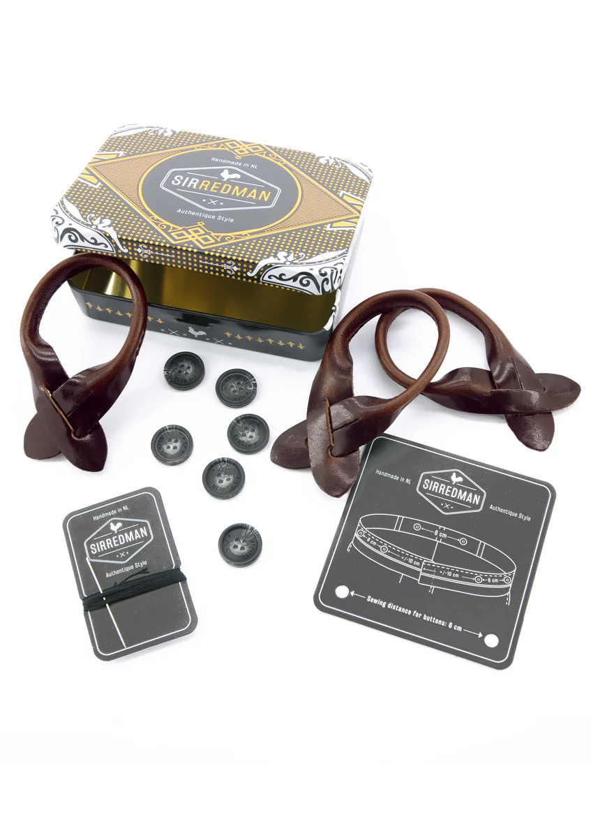 Bretels Gentleman Set Festa Fortuna sabbia - Afbeelding 6