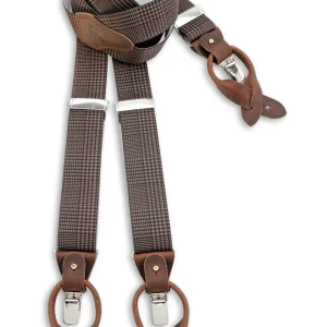 Bretels Classic Luxe geruit Pied-de-Poule