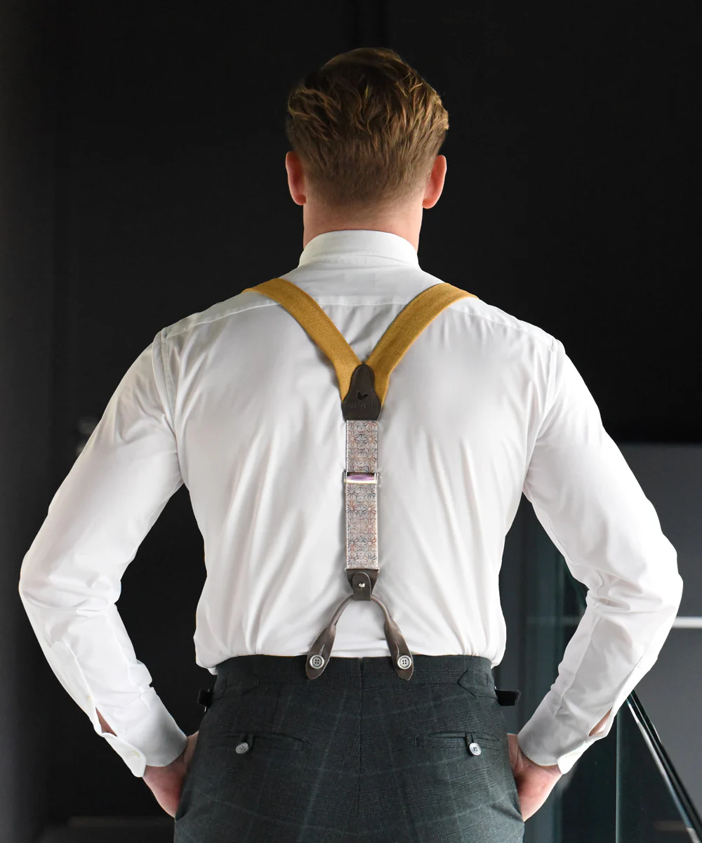 Bretels Classic Luxe Gracefull Groom yellow - Afbeelding 6