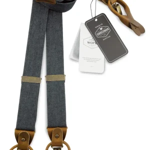 Bretels Gentleman's zwart denim