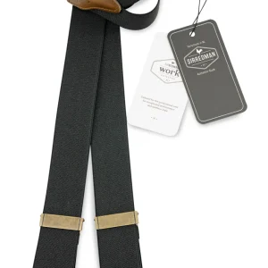 Bretels Gentleman's zwart elastiek