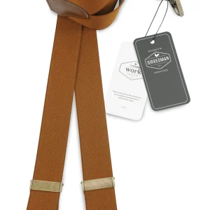 Bretels Gentleman's cognac elastiek