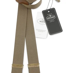 Bretels Gentleman's taupe elastiek