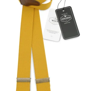 Bretels Gentleman's oker elastiek