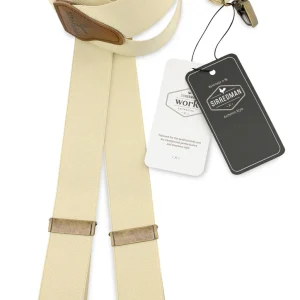 Bretels Gentleman's roomwit elastiek