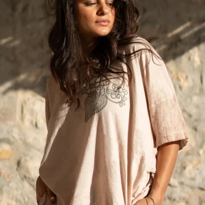 Shirt Square Jersey Sand