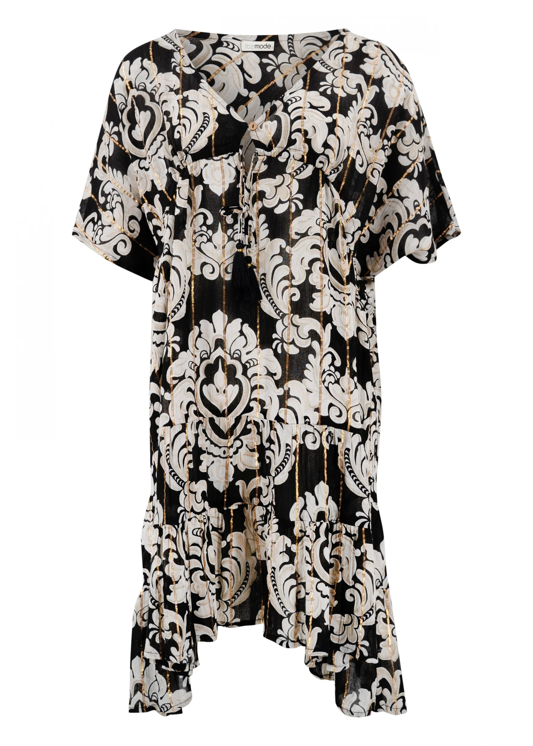 Dress Mio Baroque Black - Afbeelding 5