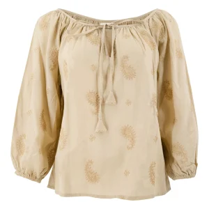 Blouse Lace Esencia Sand