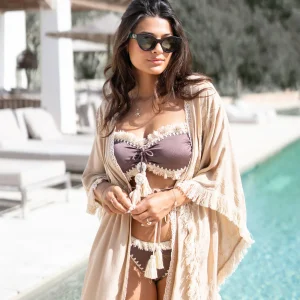 Bikini Top Coral Sol Antracite