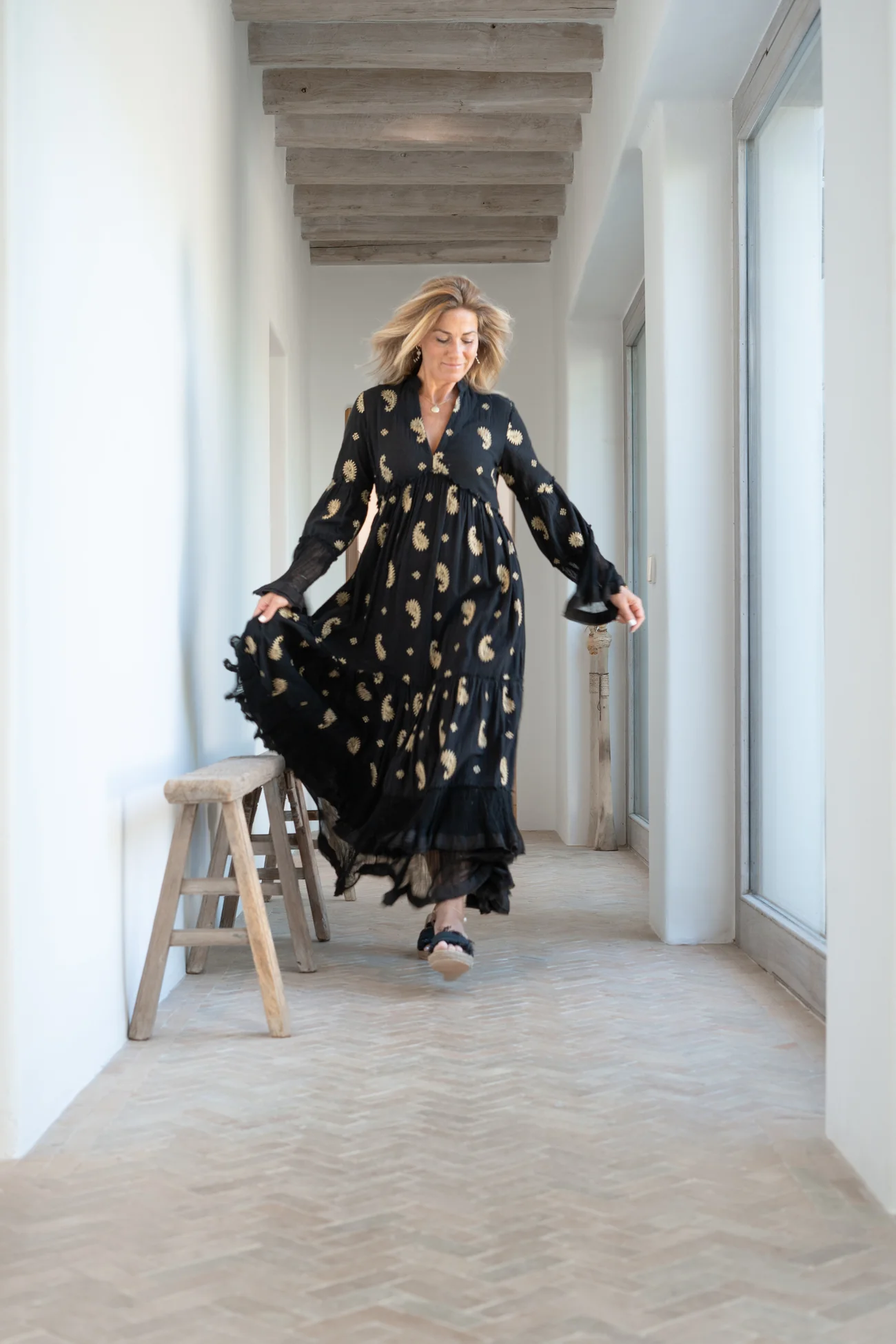 Maxi Dress Dali Esencia Black - Afbeelding 7