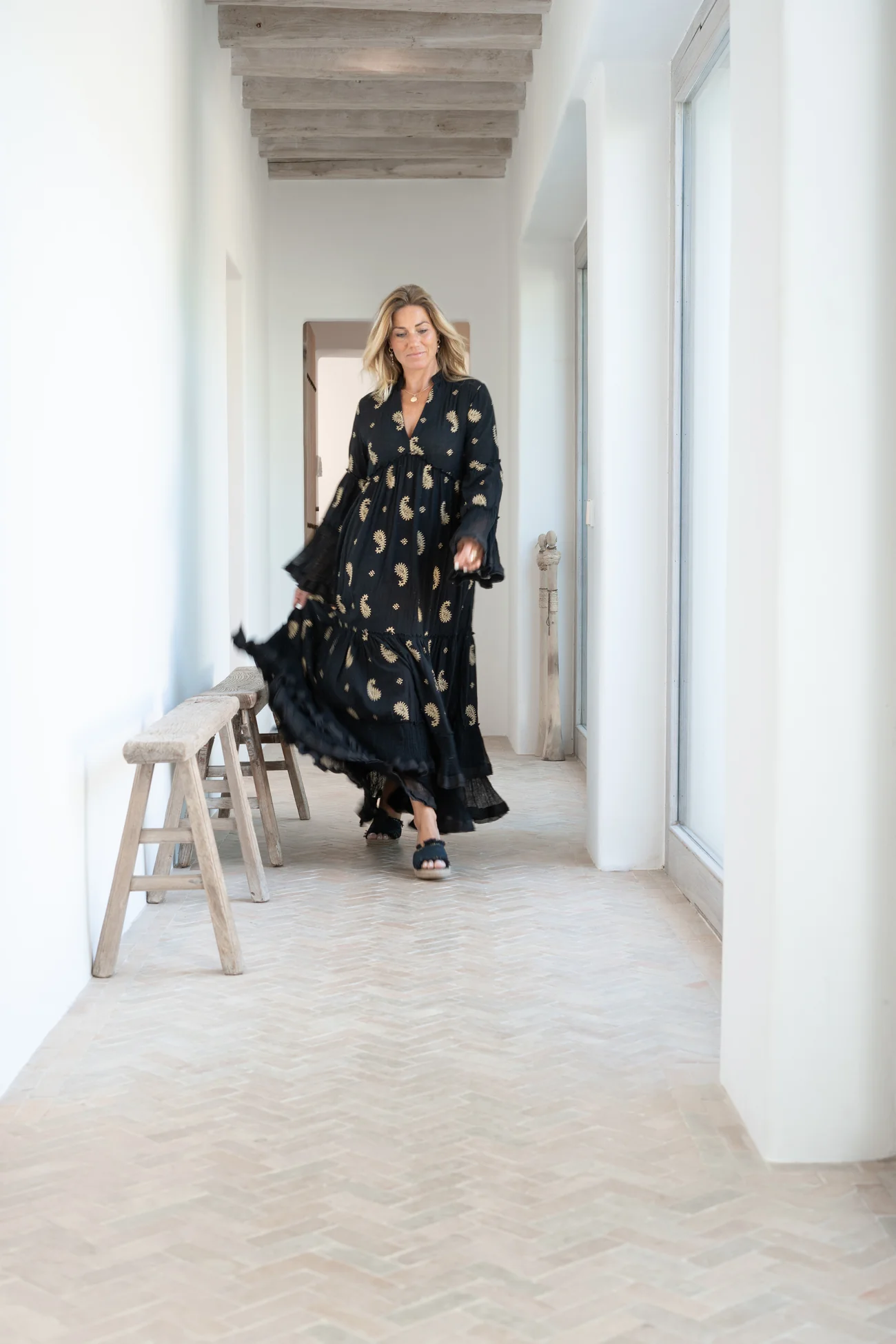 Maxi Dress Dali Esencia Black - Afbeelding 8