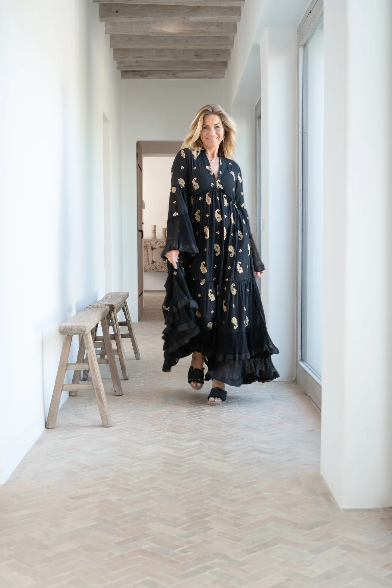 Maxi Dress Dali Esencia Black - Afbeelding 9