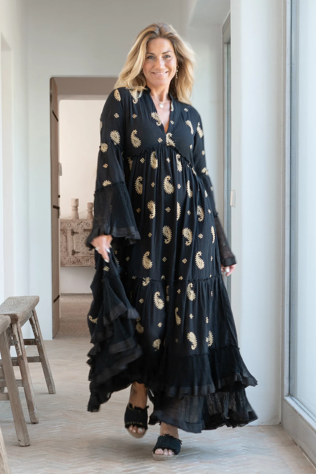 Maxi Dress Dali Esencia Black - Afbeelding 3