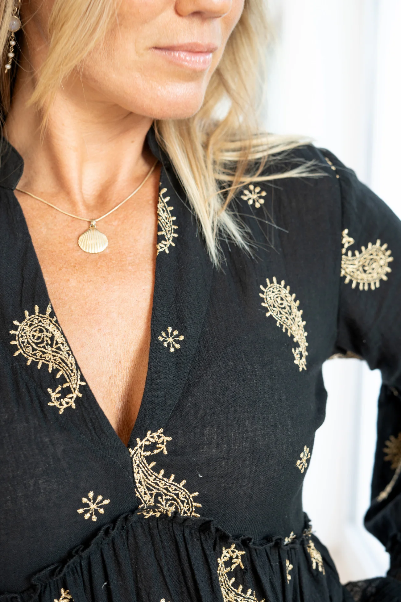 Maxi Dress Dali Esencia Black - Afbeelding 4