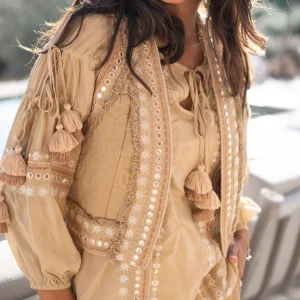 Short Gilet Sierra Riqueza Light Taupe