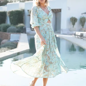 Dress Santi Paisley Mint