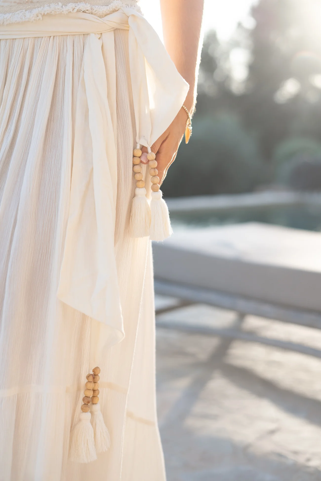 Skirt Santi Paisley Ivory - Afbeelding 3