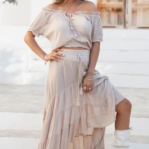 Gypsy Skirt Charlota Powder