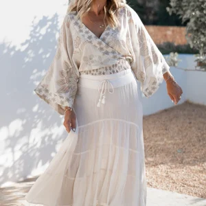 Gypsy Skirt Charlota Ivory