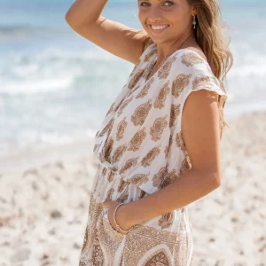Playsuit Ivy Sun Natural print